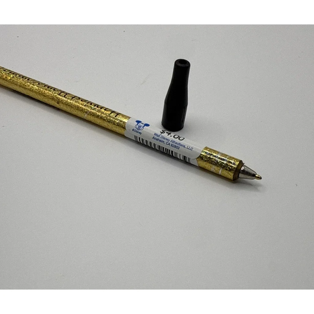Vintage Disney 50th Anniversary Mickey Mouse Shaped Pen NEW Rare Exclusive HTF